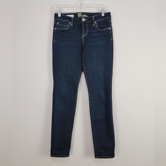 Kut from the Kloth Dianna Skinny Stretch Dark Wash Jeans Size 4 - Picture 12 of 14